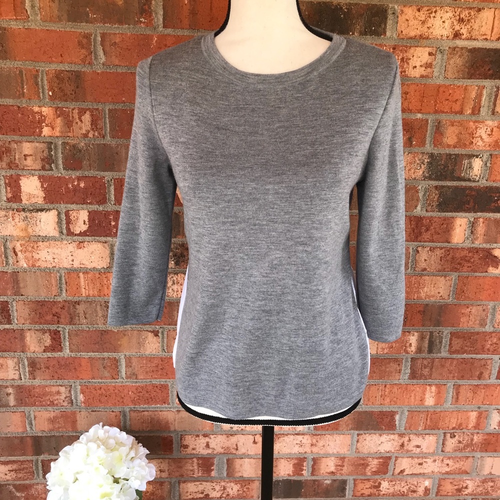 Cos Sweater 100% wool & 100% Cotton.